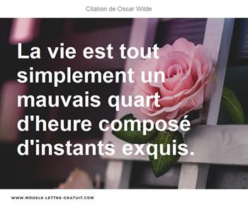 Citations Oscar Wilde