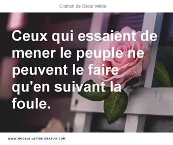 Citations Oscar Wilde
