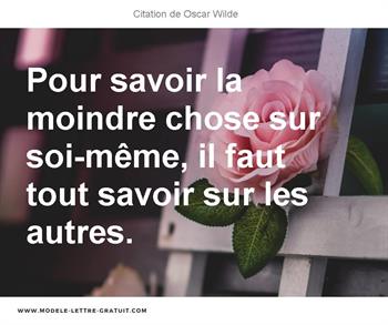Citations Oscar Wilde