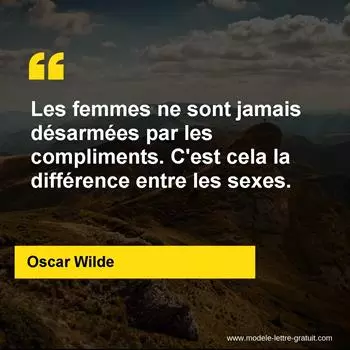 Citation Oscar Wilde