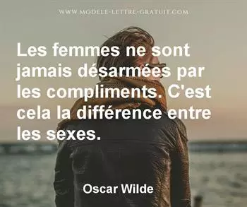 Citation de Oscar Wilde
