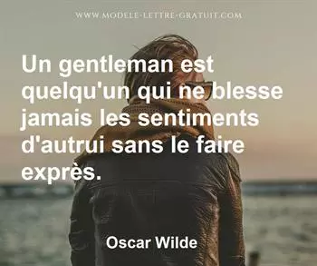 Citation de Oscar Wilde