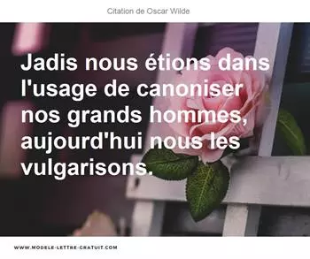 Citations Oscar Wilde