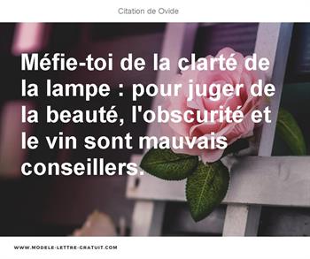 Citations Ovide