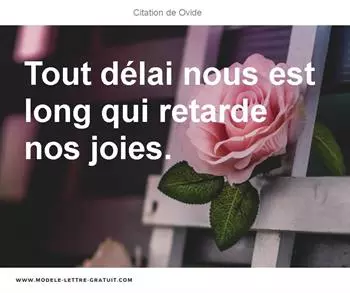 Citations Ovide