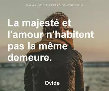 Citation de Ovide