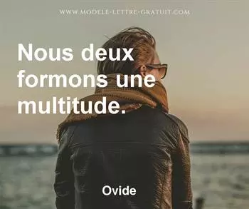 Citation de Ovide