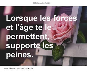 Citations Ovide