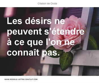 Citations Ovide