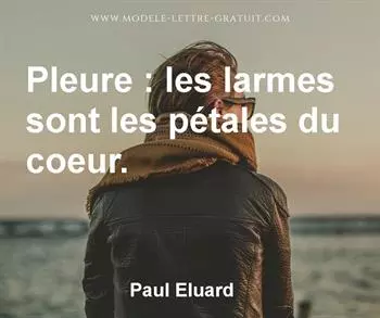 Citation de Paul Eluard