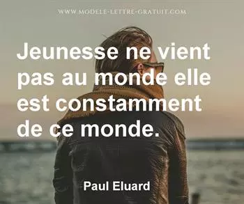Citation de Paul Eluard
