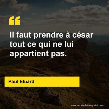 Citation de Paul Eluard