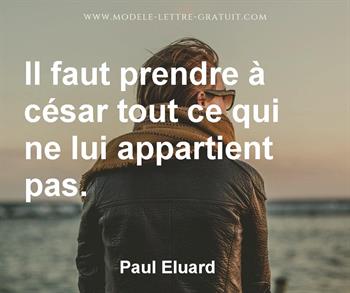 Citation de Paul Eluard