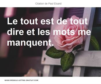 Citations Paul Eluard