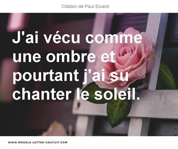 Citations Paul Eluard
