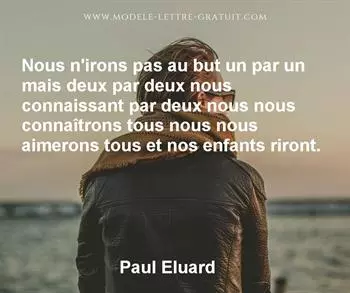 Citation de Paul Eluard