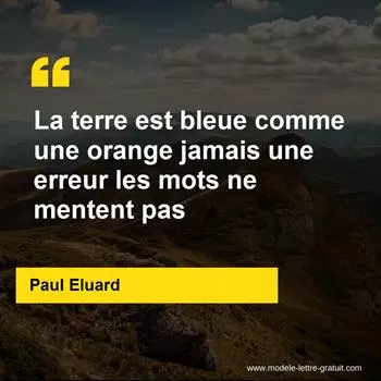Citation Paul Eluard
