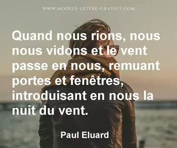 Citation de Paul Eluard