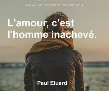 Citation de Paul Eluard