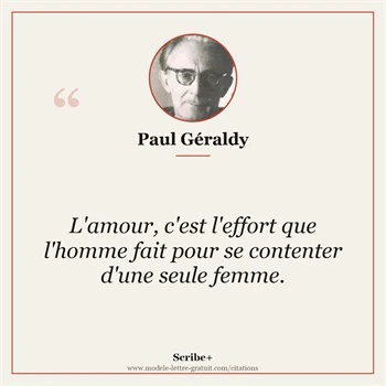Citation Paul Géraldy