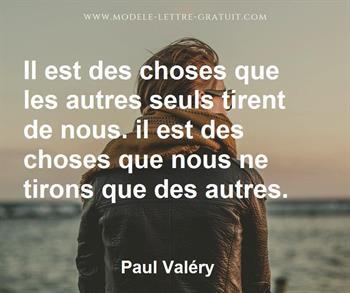 Citation de Paul Valéry