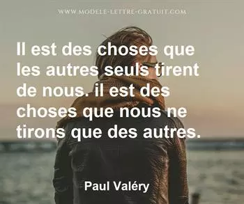 Citation de Paul Valéry