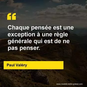 Citation Paul Valéry