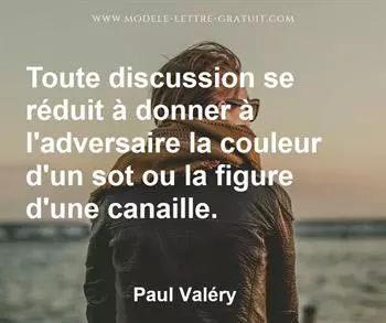 Citation de Paul Valéry
