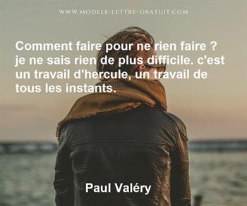 Citation de Paul Valéry