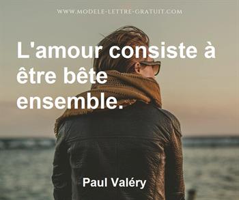 Citation de Paul Valéry