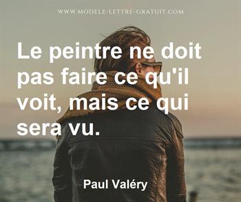 Citation de Paul Valéry