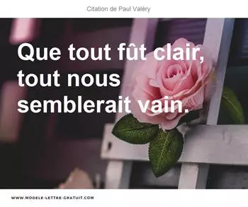 Citations Paul Valéry