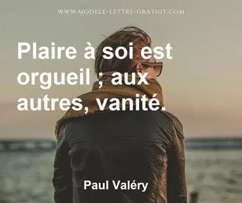 Citation de Paul Valéry