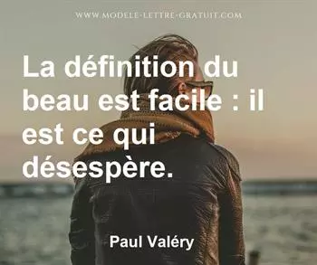Citation de Paul Valéry