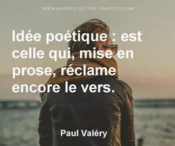 Citation de Paul Valéry