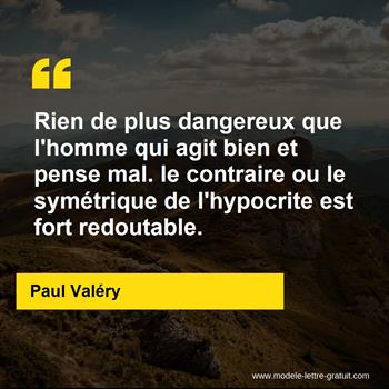 Citation de Paul Valéry