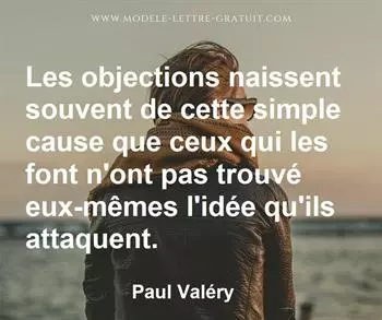 Citation de Paul Valéry