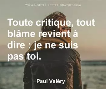 Citation de Paul Valéry