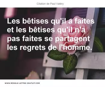 Citations Paul Valéry