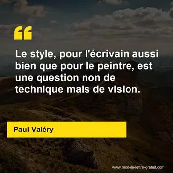 Citation Paul Valéry