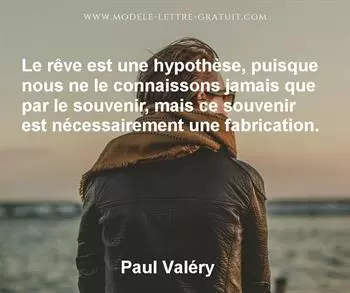 Citation de Paul Valéry