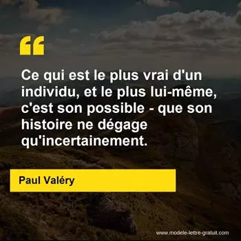 Citation Paul Valéry