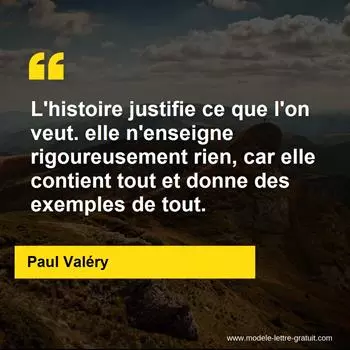 Citation Paul Valéry