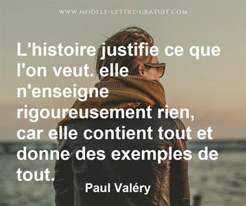 Citation de Paul Valéry