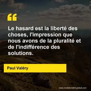 Citation Paul Valéry