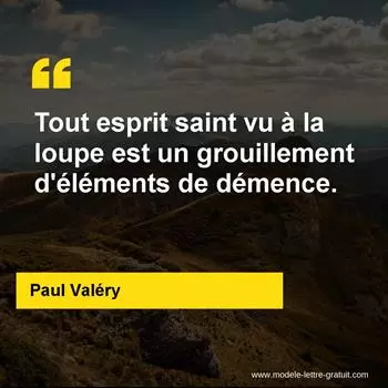 Citation Paul Valéry