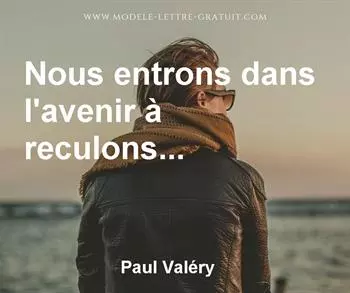 Citation de Paul Valéry