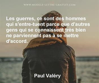 Citation de Paul Valéry