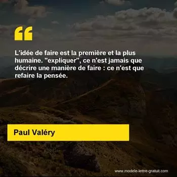 Citation Paul Valéry