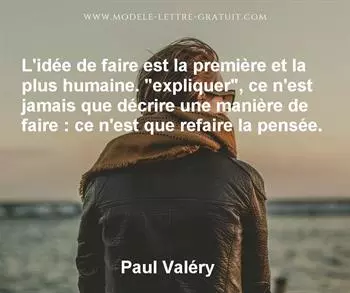Citation de Paul Valéry
